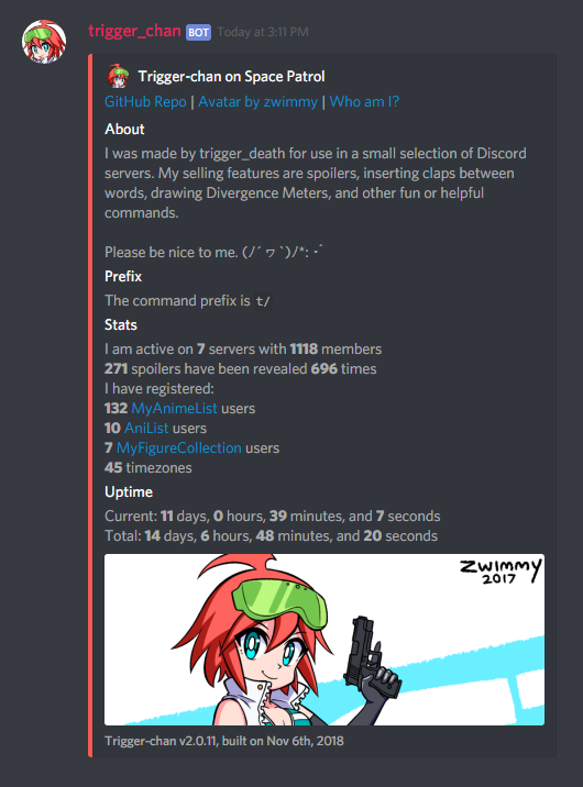 Trigger Chan Discord Bot Trigger S Tools Games Click on the discord logo below to login. trigger chan discord bot trigger s